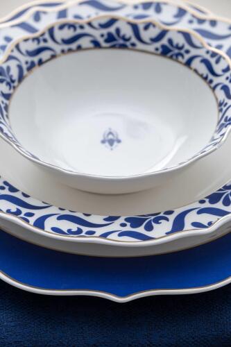 Nancy 24 Piece Porcelain Dinner Set For 6 People - 4
