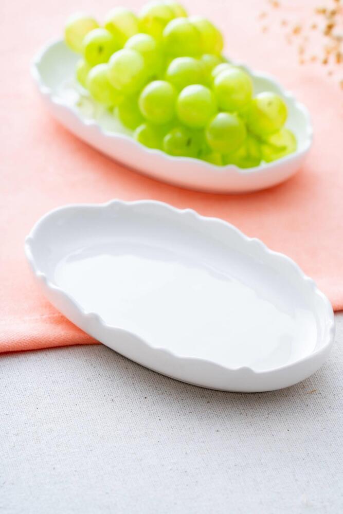 Nirvana Oval Kayık Tabak - 17 cm - 1