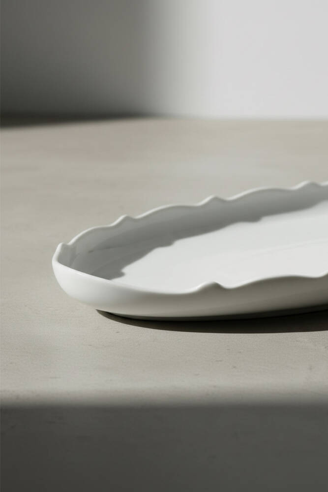 Nirvana Oval Kayık Tabak - 40 cm - 3