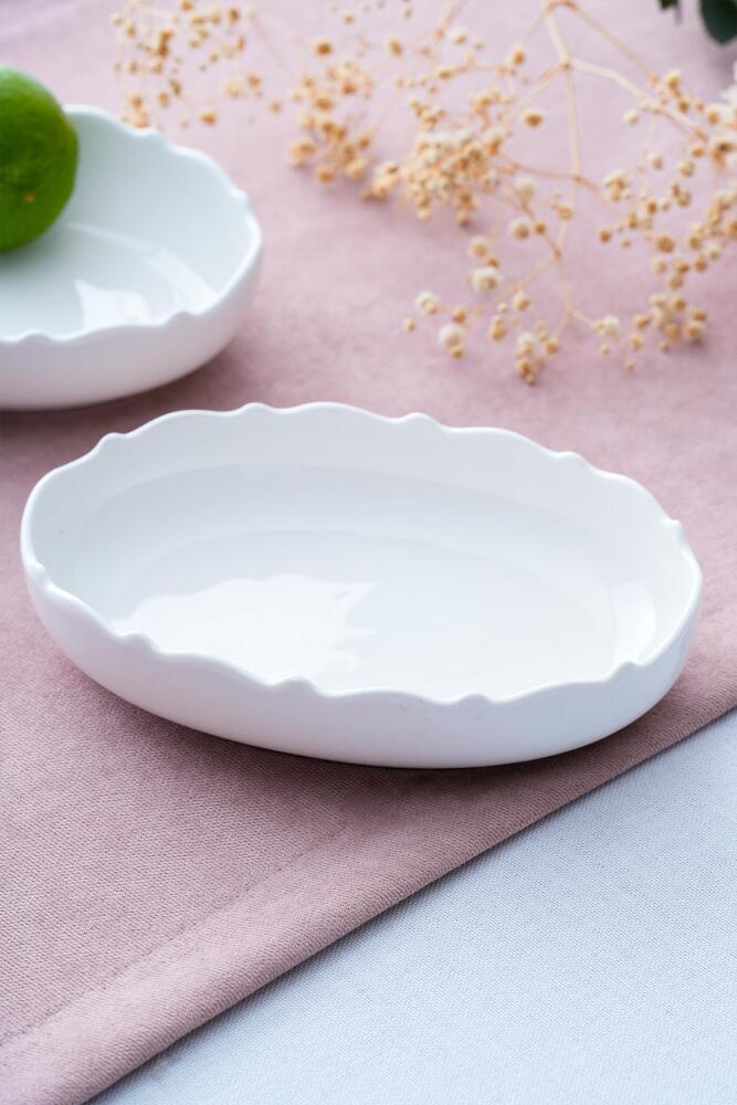 Nirvana Oval Presentation Plate - 16.5 cm - 4