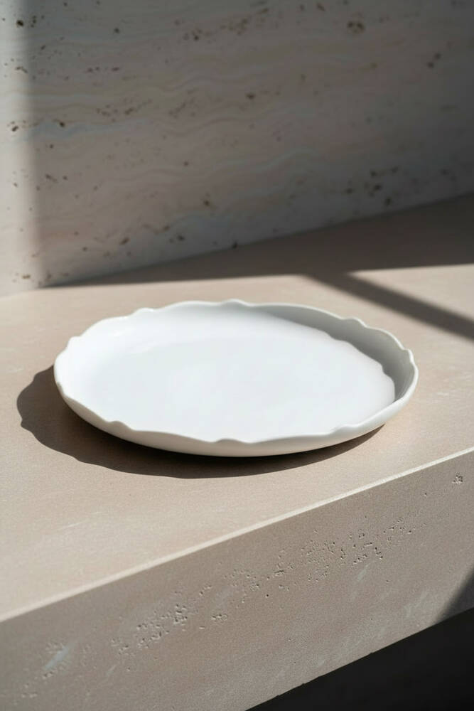 Nirvana Yuvarlak Sunum Tabak - 22 cm - 1