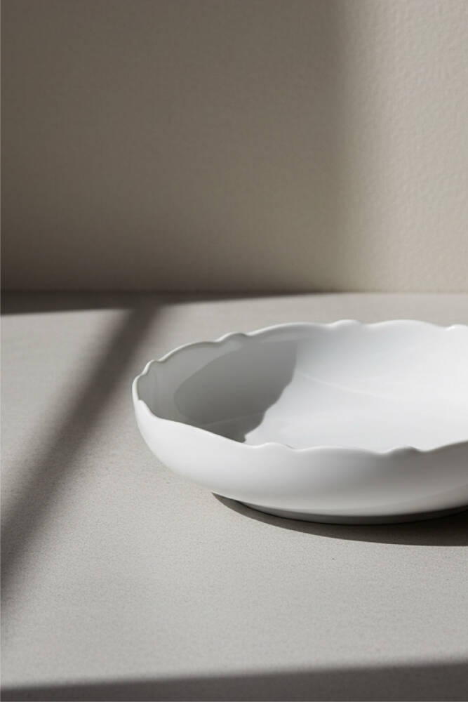 Nirvana Yuvarlak Yemek Tabağı - 18.5 cm - 2