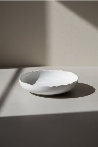 Nirvana Yuvarlak Yemek Tabağı - 18.5 cm - Acar