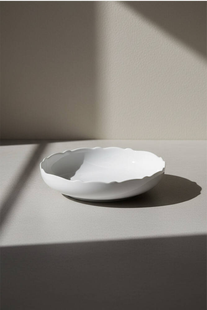 Nirvana Yuvarlak Yemek Tabağı - 18.5 cm - 1