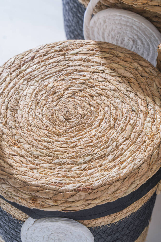 Noa Hasır 5 li Çok Amaçlı Sepet Seti - 3