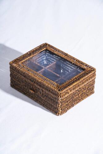 Nomad Kapaklı Hasır Organizer - 30 cm - Acar