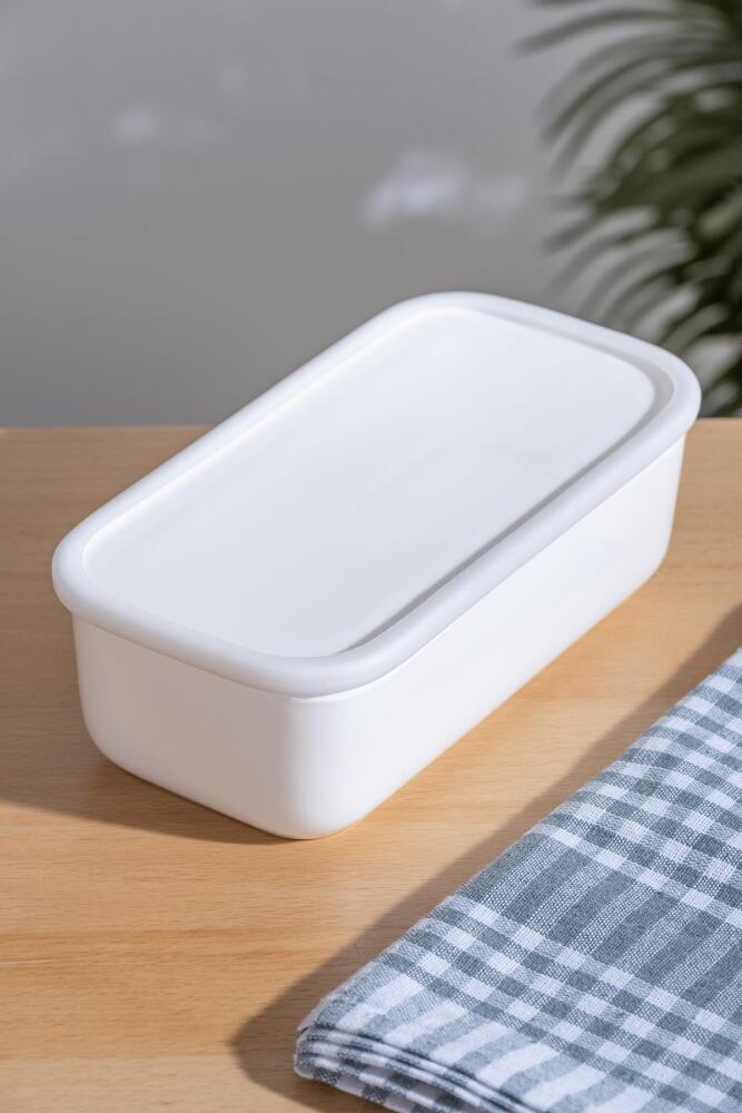 Nora Porcelain Bowl with Vacuum Lid - 1