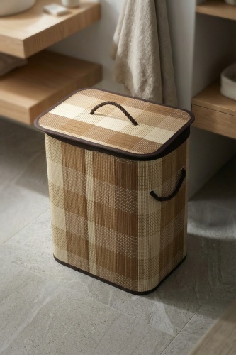 Nordic Dikdörtgen Bambu Sepet - 50 cm - 2