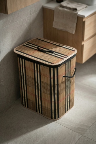 Nordic Dikdörtgen Bambu Sepet - 50 cm - 2