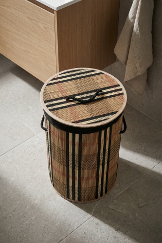 Nordic Yuvarlak Bambu Sepet - 50 cm - 2