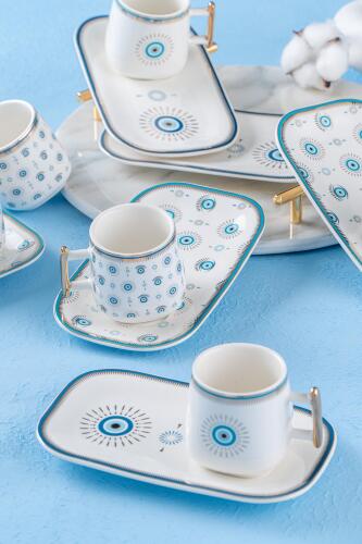 Norma Set Of 6 Coffee Cups - 90 Ml - 4