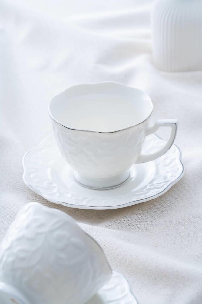 Octavia 6 Kişilik Silver Çay Fincanı Takımı - 210 ml - 1