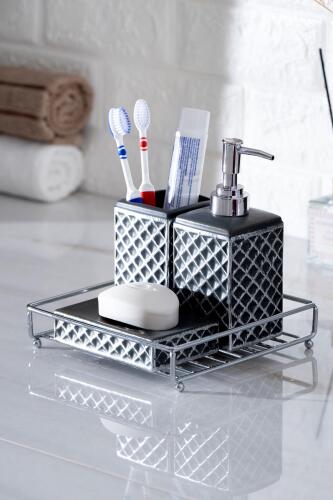 Odeon 4 Piece Bathroom Set - 3