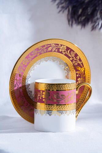 Olivette 6 Kişilik Kahve Fincanı Takımı - 90 ml - Acar