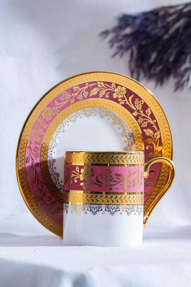 Olivette 6 Kişilik Kahve Fincanı Takımı - 90 ml - 4