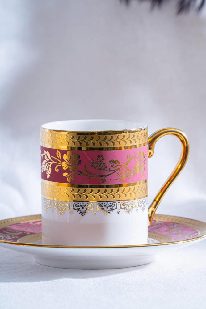 Olivette 6 Kişilik Kahve Fincanı Takımı - 90 ml - 3