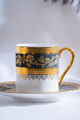Olivette 6 Kişilik Kahve Fincanı Takımı - 90 ml - 4