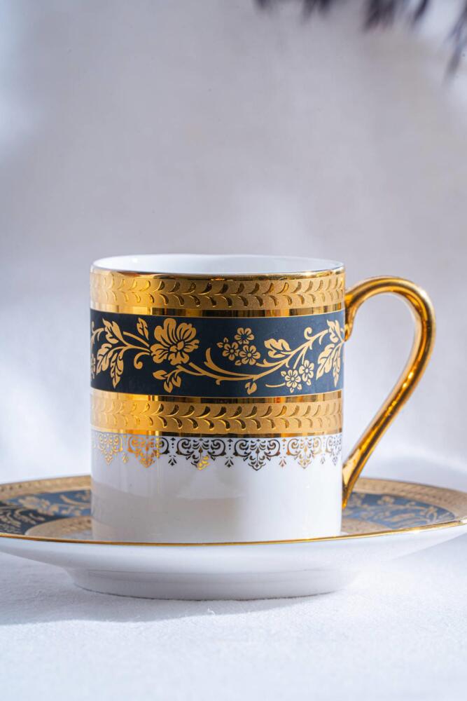 Olivette 6 Kişilik Kahve Fincanı Takımı - 90 ml - 4