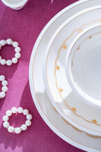 Paradise 12 Kişilik 54 Parça Porselen Yemek Takımı - 9