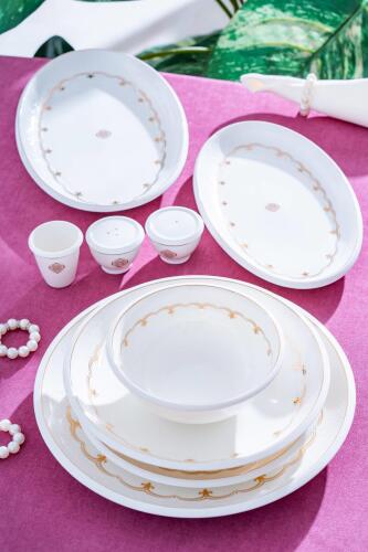 Paradise 12 Kişilik 54 Parça Porselen Yemek Takımı - Acar