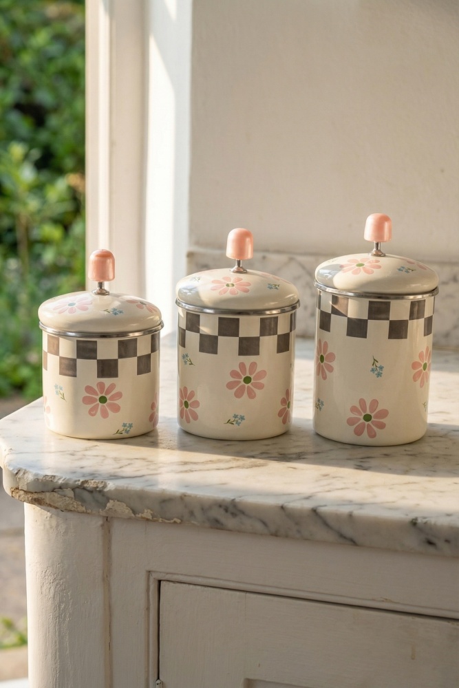 Paradise 3 Parça Kavanoz Seti - 2