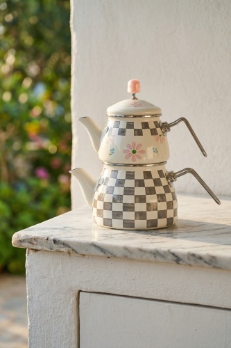 Paradise Emaye Çaydanlık - Acar