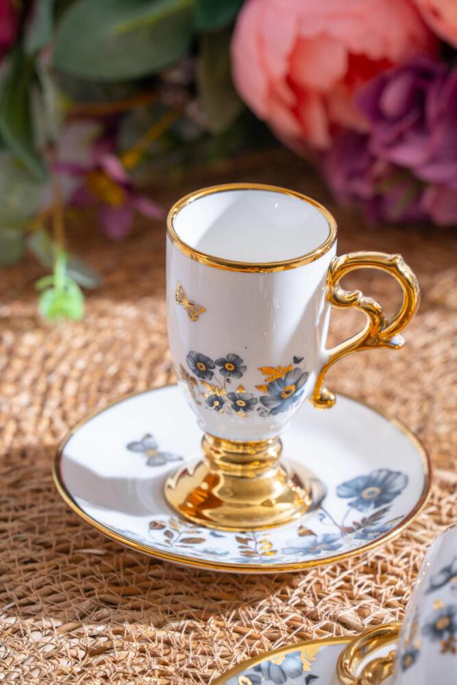 Parlin 6 Kişilik Kahve Fincanı Takımı - 90 ml - 1