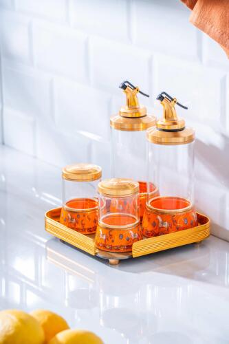 Passifolia 5 Parça Yağlık/Sirkelik Seti - Acar