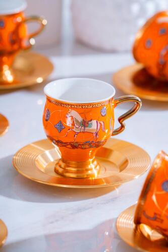 Passifolia 6 Kişilik Kahve Fincanı Takımı - 90 ml - Acar