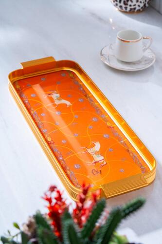 Passifolia Dikdörtgen Cam Tepsi - Acar