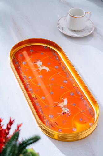 Passifolia Oval Cam Tepsi - Acar