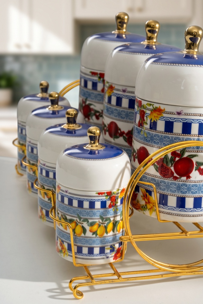 Patalia 7'li Standlı Baharatlık Seti - 3