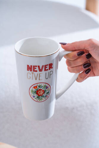 Peony Porselen Kupa - 500 ml - 3