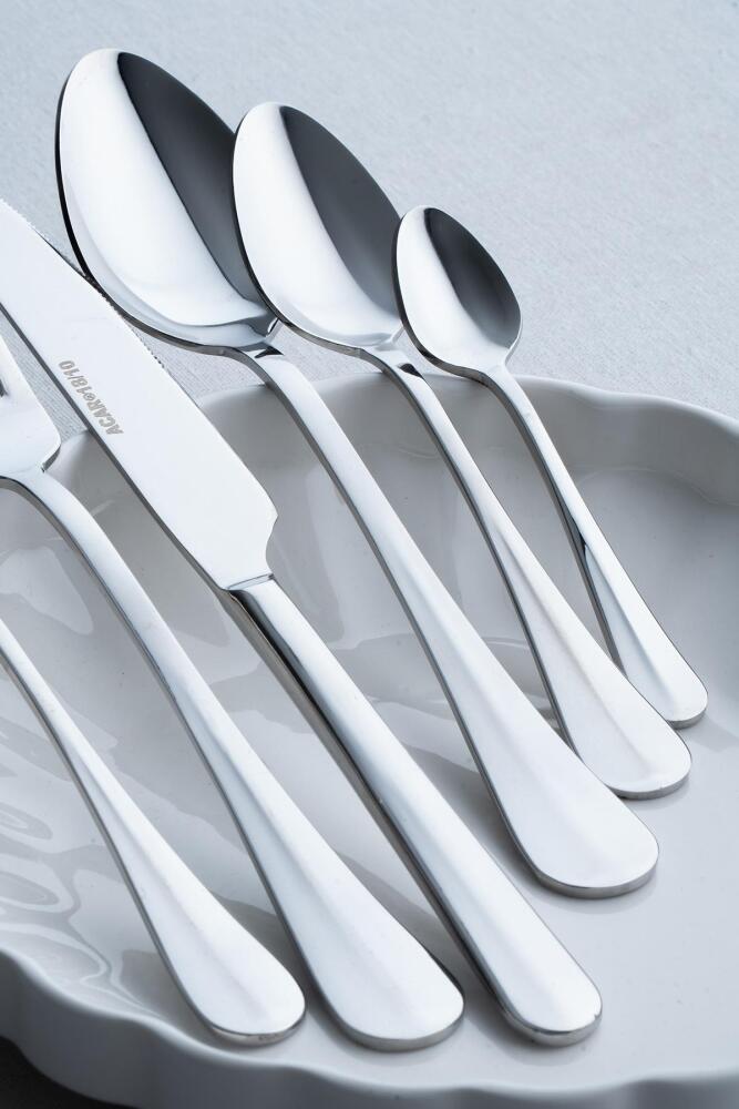 Perlie 12 Kişilik 72 Parça Silver Çatal Kaşık Bıçak Takımı - 2