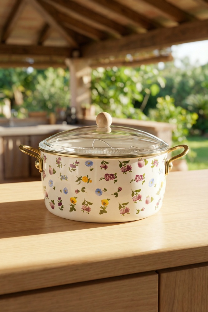 Petit Fleur Kızartma Tenceresi - 22 cm - 3