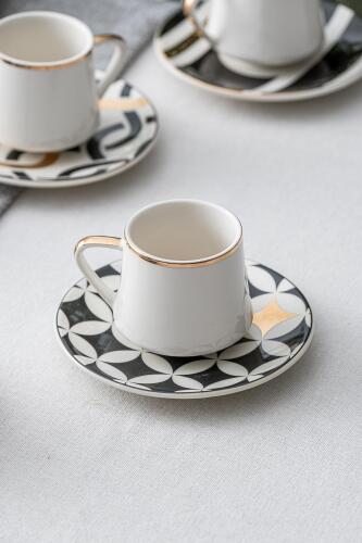 Petra Set Of 6 Coffee Cups - 90 Ml - 6