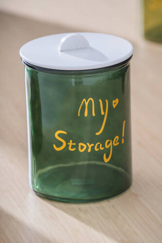 Pierre Ahşap Kapaklı Kavanoz Seti - 20 cm - Acar