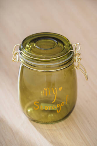 Pierre Klipsli Kapaklı Kavanoz Seti - 14 cm - Acar