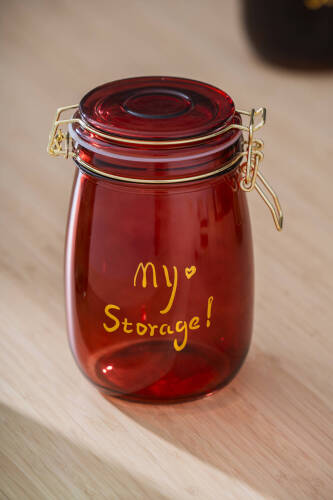 Pierre Klipsli Kapaklı Kavanoz Seti - 17 cm - Acar