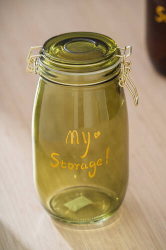 Pierre Klipsli Kapaklı Kavanoz Seti - 21.5 cm - Acar