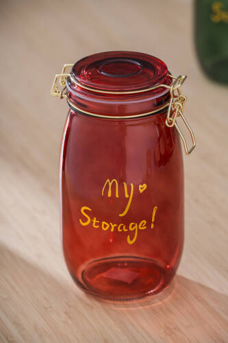 Pierre Klipsli Kapaklı Kavanoz Seti - 21.5 cm - Acar