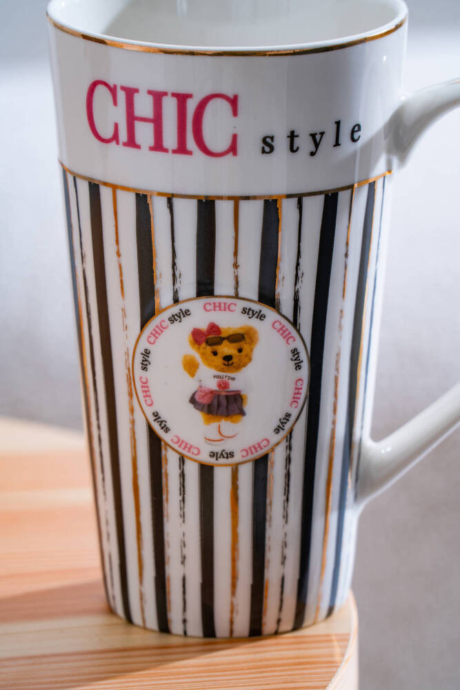 Pool Bear Porselen Kupa - 500 ml - 2