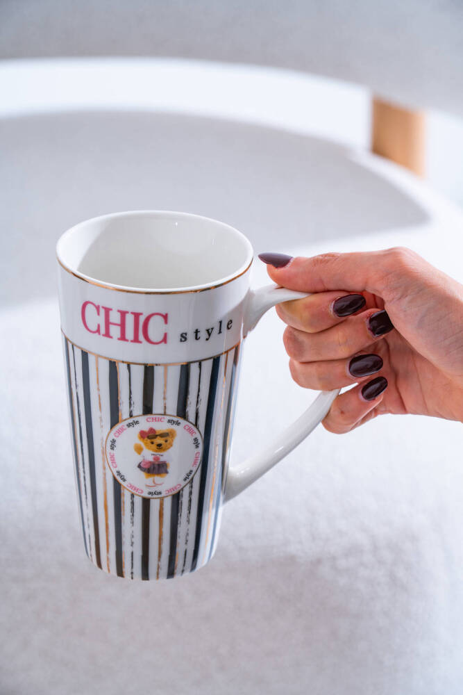 Pool Bear Porselen Kupa - 500 ml - 3