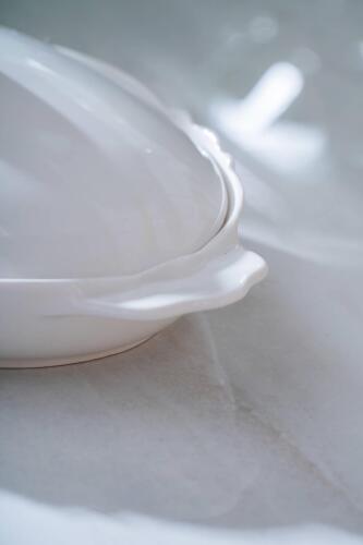 Pure Carmen Oval Kapaklı Sunum Tabak - 34 cm - 3