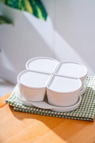 Pure Line 4 lü Tepsili Kahvaltılık Seti - Acar