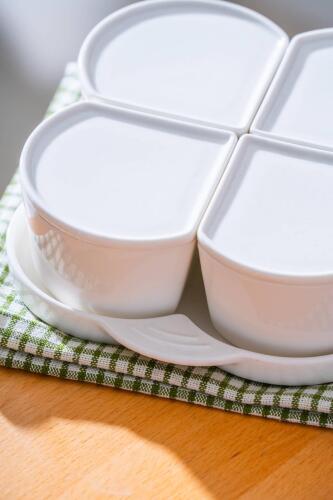 Pure Line 4 lü Tepsili Kahvaltılık Seti - 4