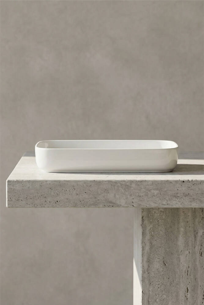 Pure Royal Dikdörtgen Sunum Kase - 35.5 cm - 1