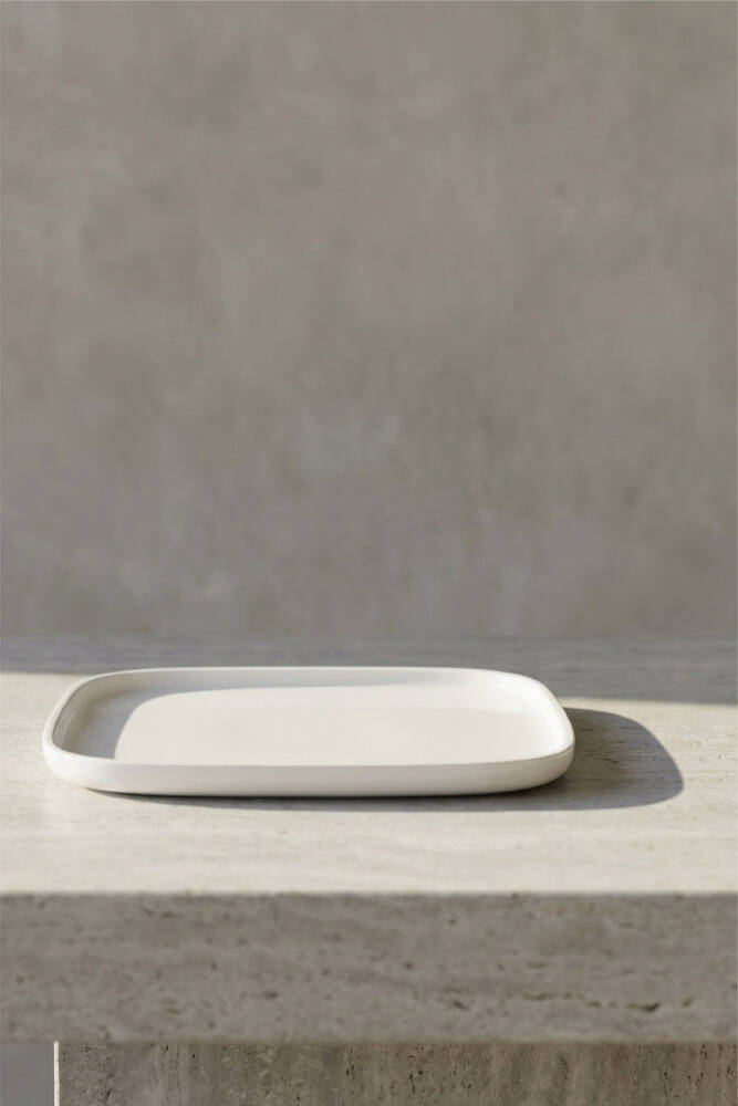 Pure Royal Square Cake Plate - 22 Cm - 2