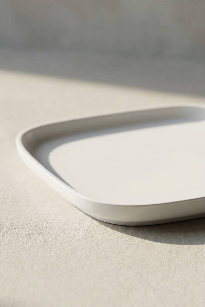 Pure Royal Square Cake Plate - 22 Cm - 3