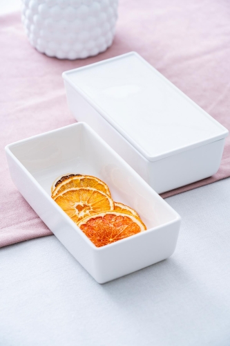 Pure White 6 lı Dikdörtgen Kahvaltılık - Acar